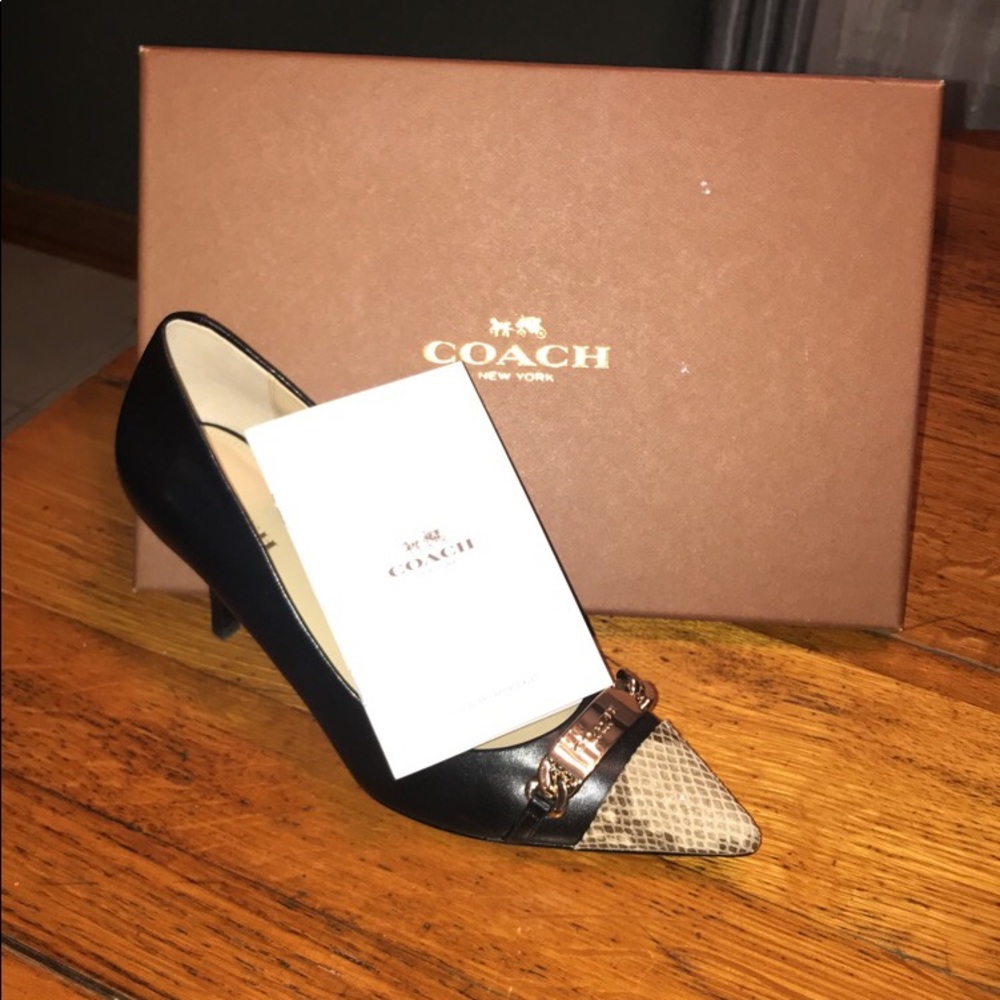 Coach Pump Heels